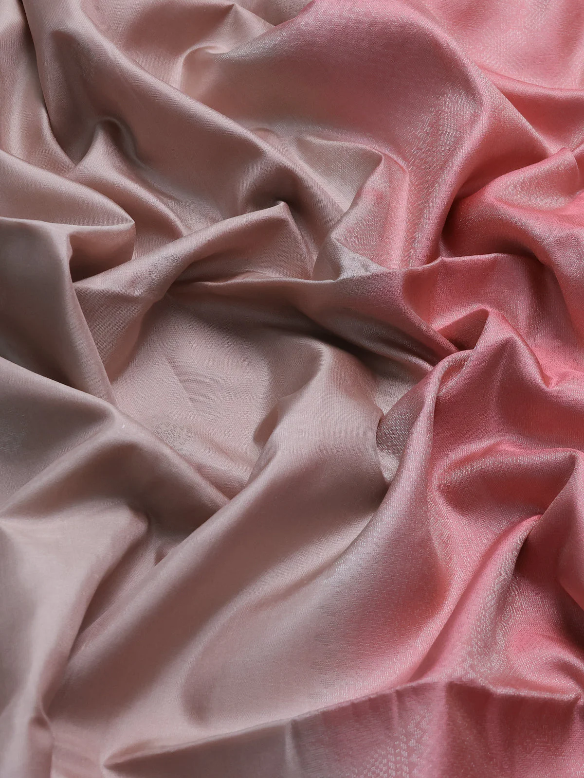 Beige-Peach Soft Silk Saree - Image 3