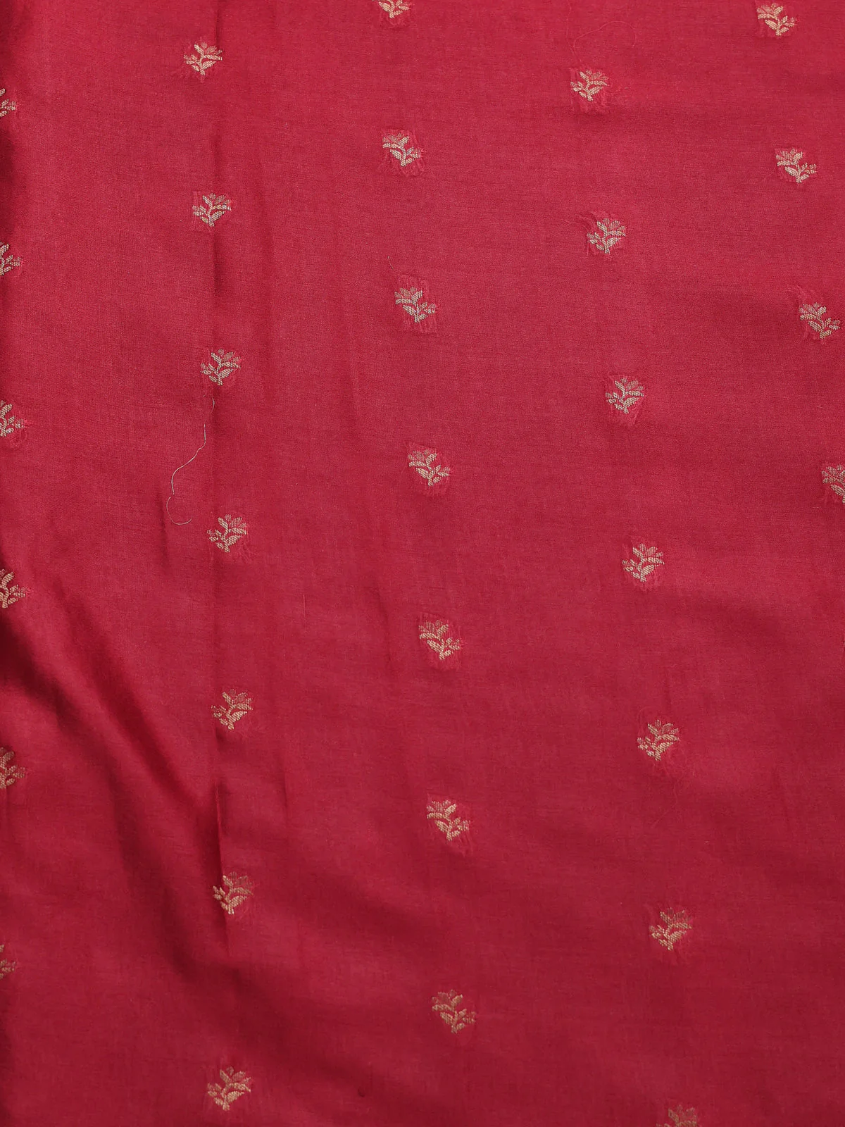 Dark Blue -Maroon Banarasi Crepe Saree - Image 4