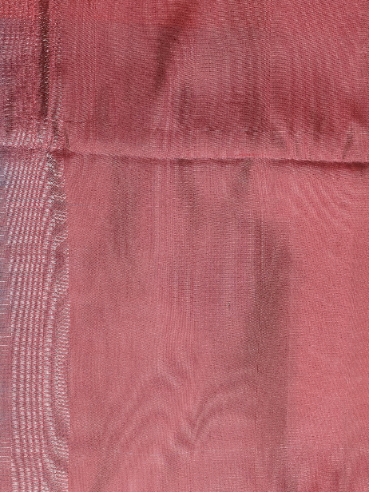 Sea Green-Peach Soft Silk Saree - Image 4